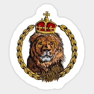 Royal Lion Sticker